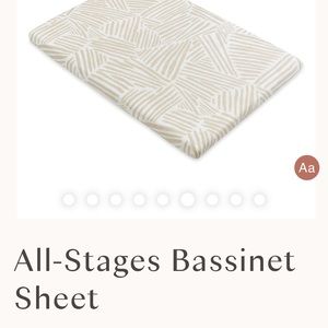 Babyletto bassinet sheet